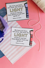 Load image into Gallery viewer, Baptism Flashlight Printable Gift Tag