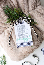 Load image into Gallery viewer, Then We'll Snuggle Printable Gift Tag
