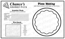 Load image into Gallery viewer, Pizza Party Printables - Customizable Placemats &amp; Crayon Box Labels
