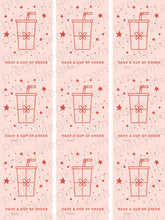 Load image into Gallery viewer, Drink Christmas Gift Tag
